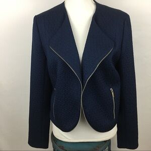 Trouve Women’s Textured Open Front Blazer Sz Large